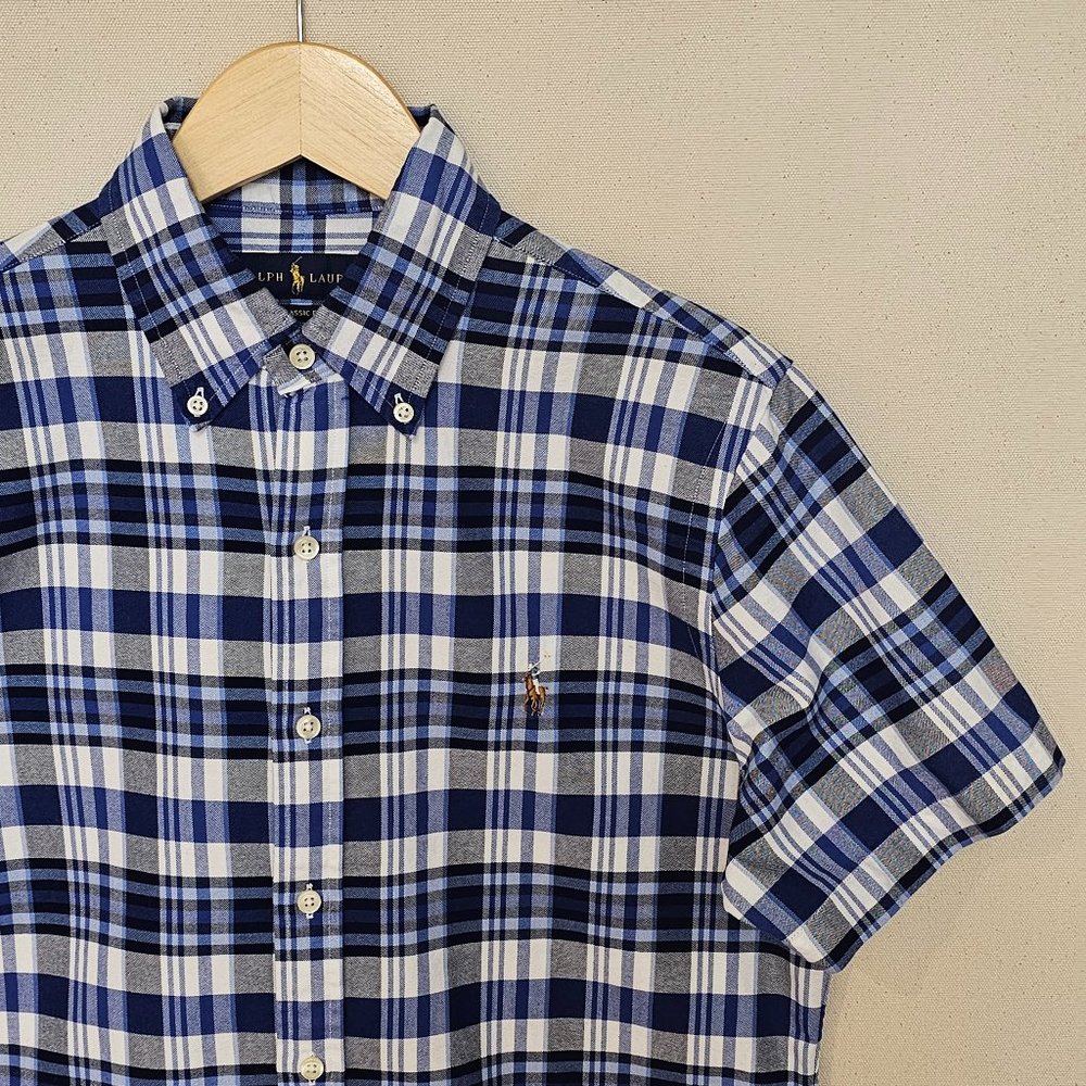 Ralph Lauren Short Sleeve Button Down Classic Fit S